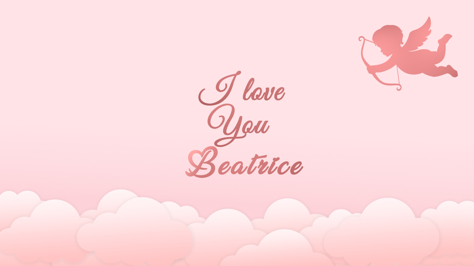 Example of Romantic Animated Greeting Card